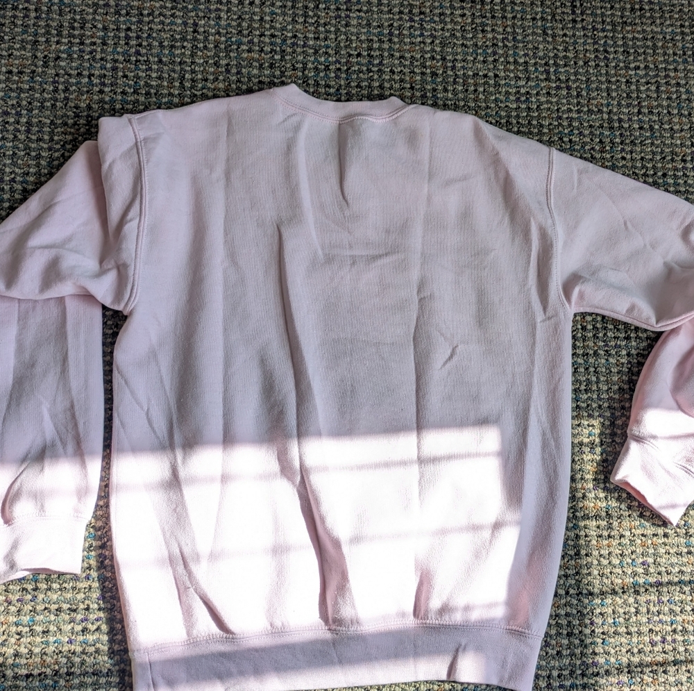 Palestine Sunbird 🇵🇸 Limited Edition Light Pink Crew Sweatshirt Small/S - Picture 5 of 5